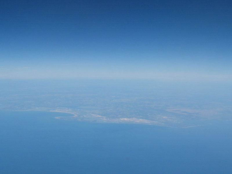 Desde el avi�n Viena-Barcelona 17
