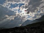 Nubes y luz