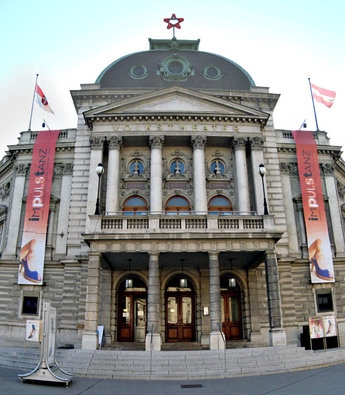 Volkstheater. Viena, Austria