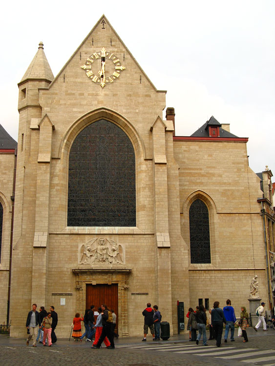 Iglesia de San Nicol&aacute;s en Bruselas