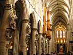 Interior de la Catedral de San Miguel y Santa G&uacute;dula
