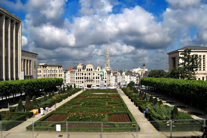 Parque Albertina. Mont des Arts