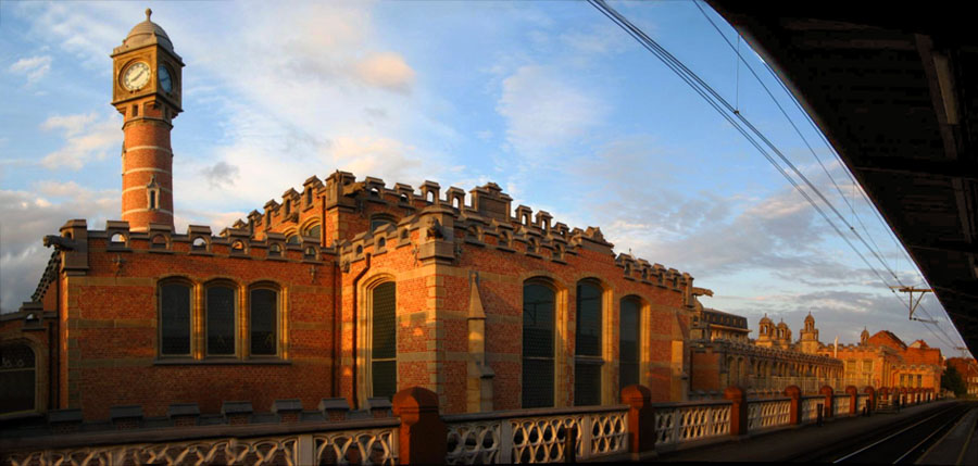 Estaci&oacute;n de tren de Gante