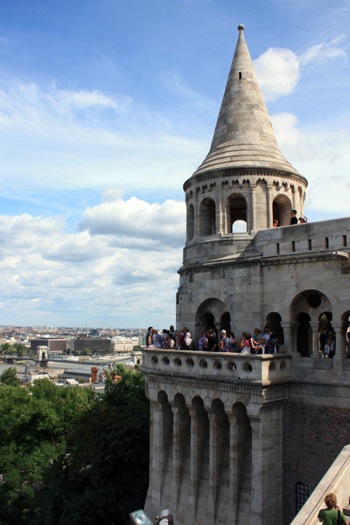Basti&oacute;n de los Pescadores. Torre y muralla, Budapest