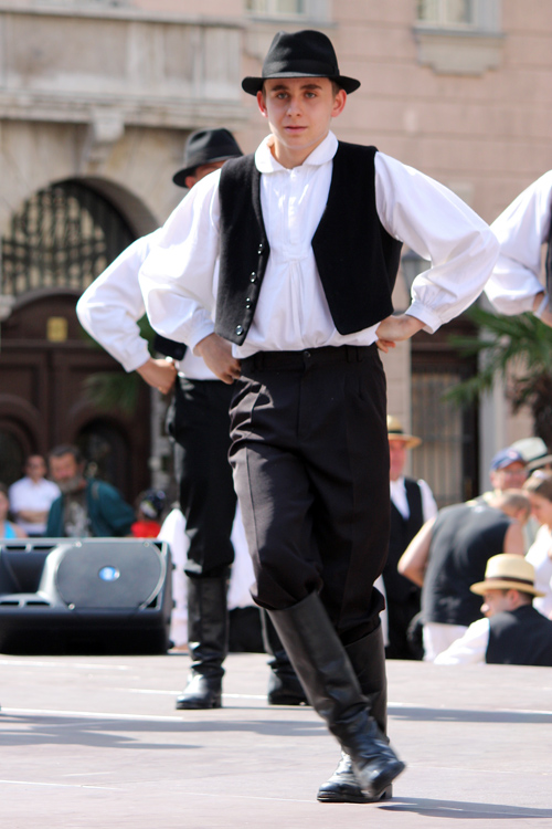 Bailes regionales h&uacute;ngaros. Encuentro juvenil internacional Budapest 2009