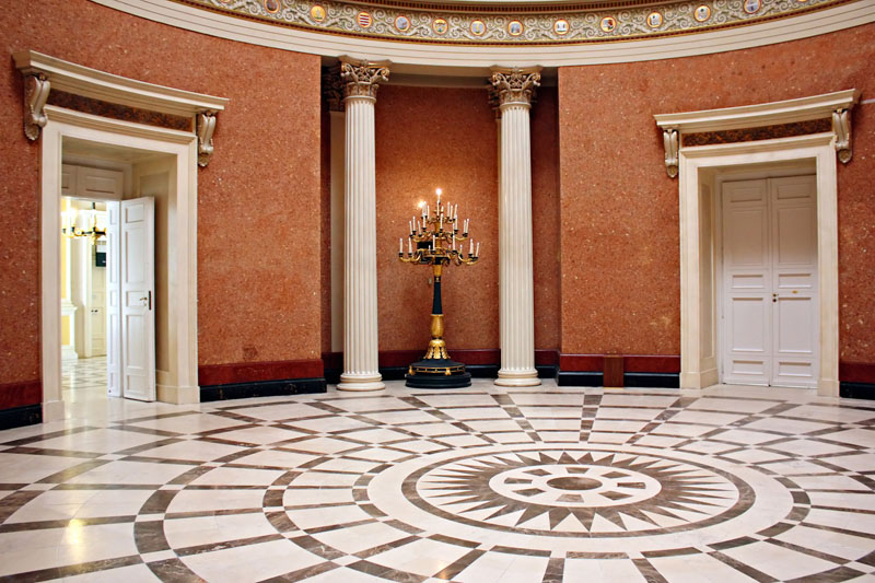 Sala en el Museo Nacional H&uacute;ngaro, Budapest