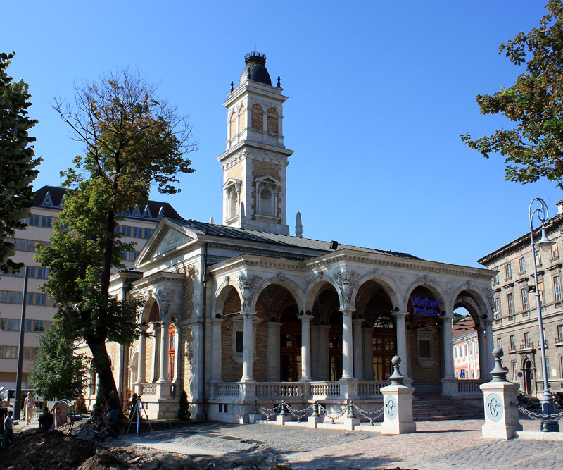 Varkert Palota, antiguo casino junto al Danubio, Budapest