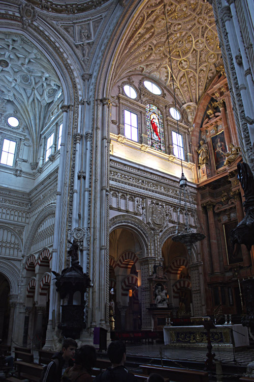 Interior de la capilla. Mezquita de C&oacute;rdoba
