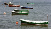 Barcas en el Bidasoa
