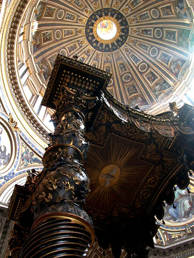 Bas&iacute;lica de San Pedro Baldaquino