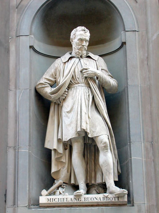 Esculturas del Piazzale degli Uffizi
