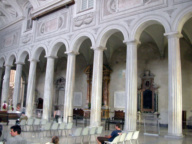 Roma Iglesia de San Pietro in Vincoli Tumba de Julio II. Mois�s