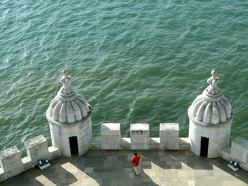 El Tajo desde la Torre de Bel&eacute;m, Lisboa