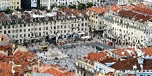Plaza Figueira desde Gra�a, Lisboa