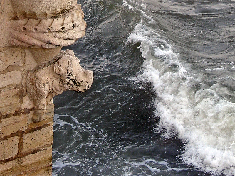 Rinoceronte en la torre de Belem.