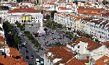 Rossio desde Santa Justa, Lisboa