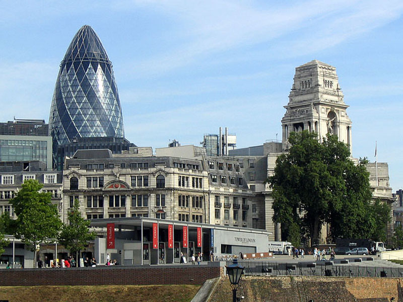 30 Saint Mary Axe Londres Torre
