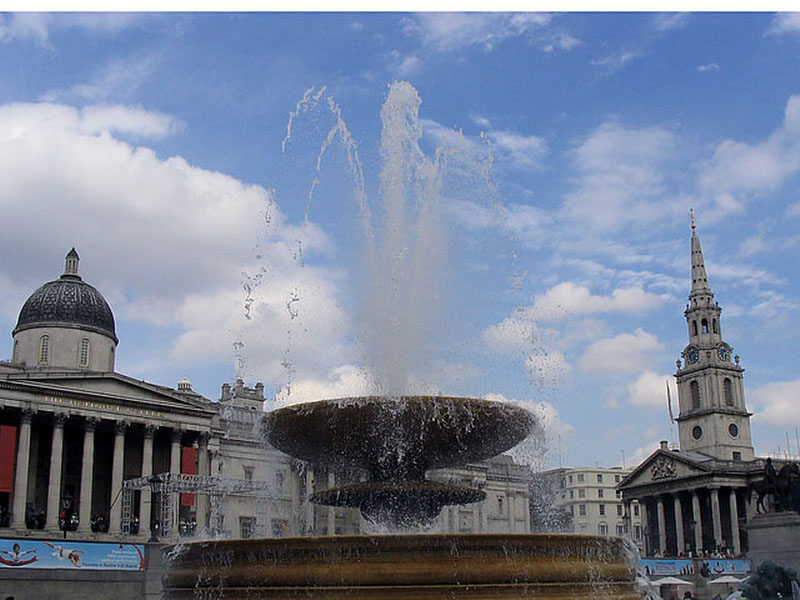 Trafalgar Square desde el SurEste