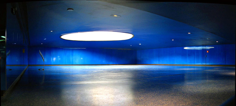 Interior del Monumento a las v&iacute;ctimas del 11-M