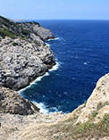Detalle de la costa