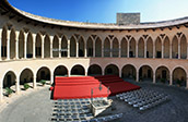 Patio castillo Bellver