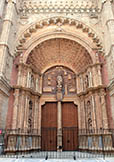 Fachada de la catedral de Palma