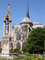 Notre Dame. Vista trasera