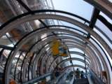 Escalera del centro Pompidou