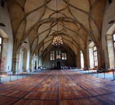 Sal&oacute;n edificio de castillo