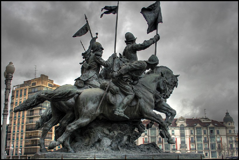 Monumento a los H&eacute;roes del Regimiento de Alc&aacute;ntara. Valladolid