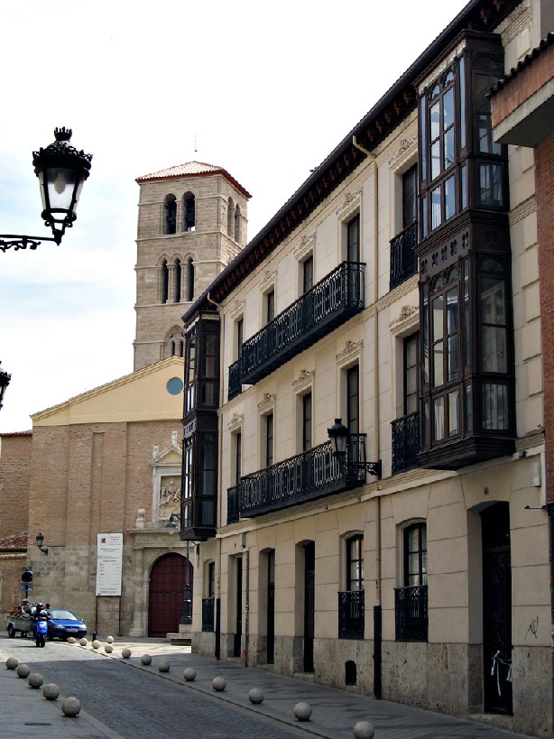 Calle e iglesia de San Mart&iacute;n, Valladolid