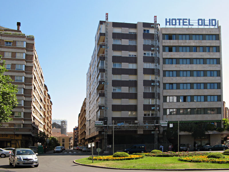 Plaza de San Miguel y Hotel Olid. Valladolid