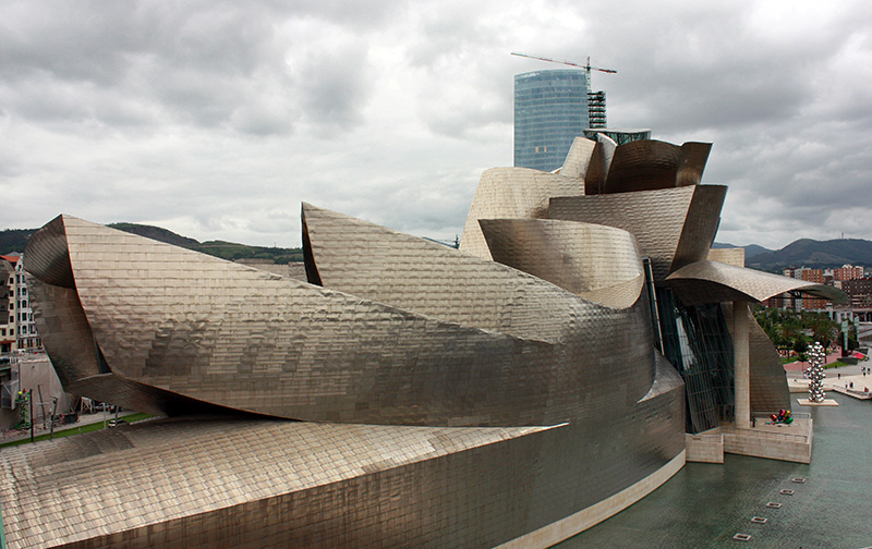 Guggenheim Bilbao desde el Puente de la Salve