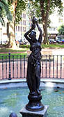 Fuente en jardines Albia