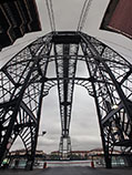 Vista del puente de Vizcaya